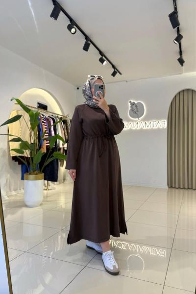 Alçin Oysho Elbise Acı Kahve