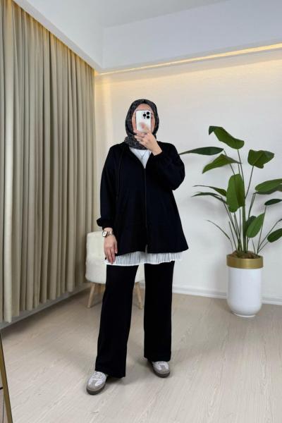 Alissa Oysho Takım Siyah