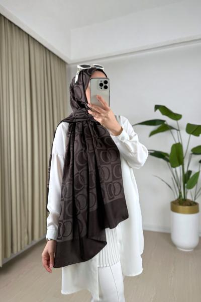 Almira Desen Şal Acı Kahve