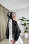 Almira Desen Şal Antrasit