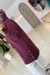 Alya Merserize Tunik Mor