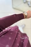 Alya Merserize Tunik Mor