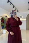 Arya Elbise Bordo