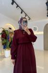 Arya Elbise Bordo