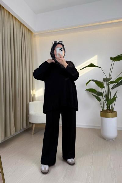 Asya Oysho Takım Siyah