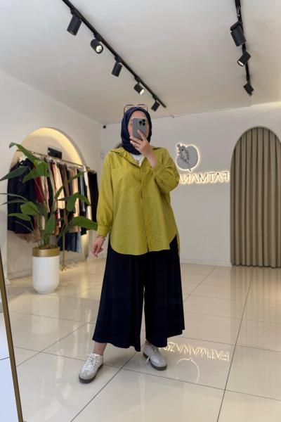 Aysa Gömlek Yağ Yeşili