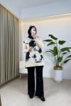 Batik Desen Bluz Ekru