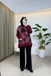 Batik Desen Bluz Bordo