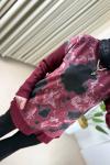 Batik Desen Bluz Bordo