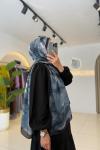 Batik Şal Petrol Siyah