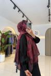 Batik Şal Bordo