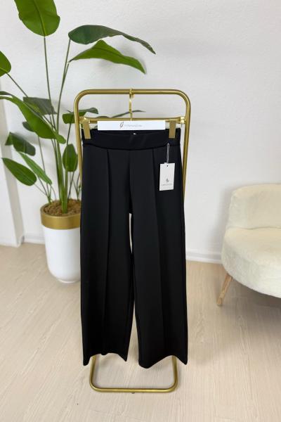 Bella Scuba Pantolon Siyah