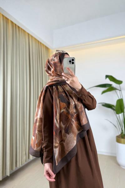 Desenli Şal Acı Kahve