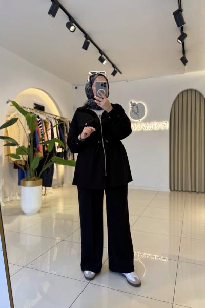 Doha Oysho Takım Siyah