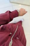 Doha Pantalonlu Takım Bordo