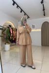 Doha Pantalonlu Takım Camel