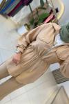 Doha Pantalonlu Takım Camel