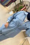 Doha Pantalonlu Takım Mavi