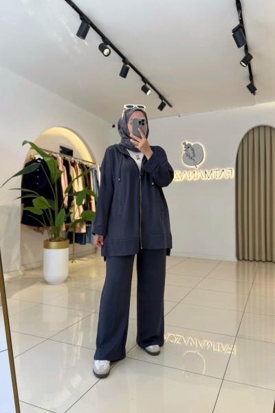 Elçin Oysho Takım Antrasit