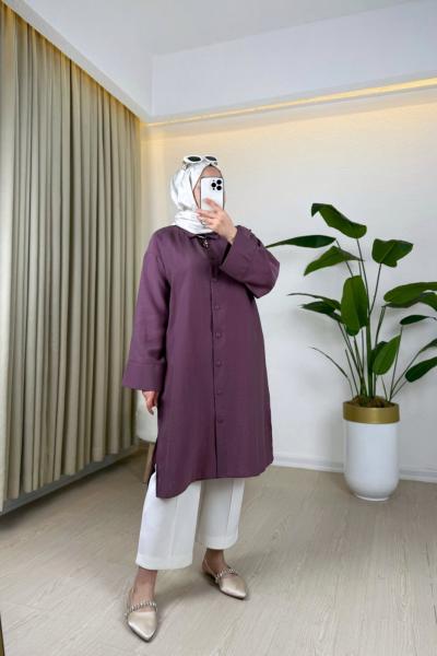 Elena Gömlek Mürdüm