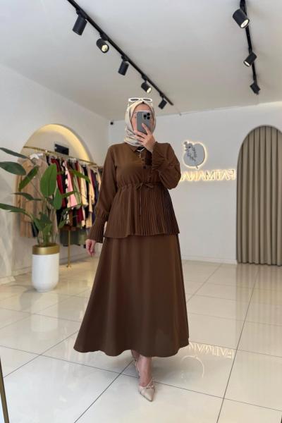 Eysa Piliseli Takım Kahverengi