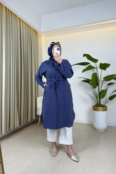 Ferilas Gömlek İndigo