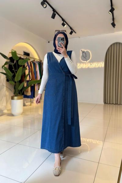 Hira Kot Jile Açık Mavi