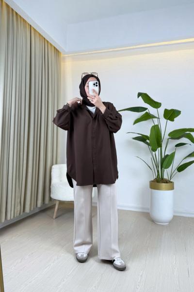 İlay Gömlek Acı Kahve