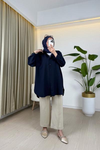 İlay Gömlek Lacivert