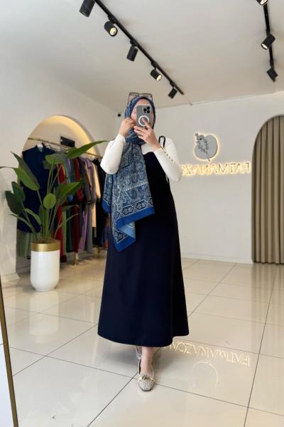 İp Askılı Jile Lacivert