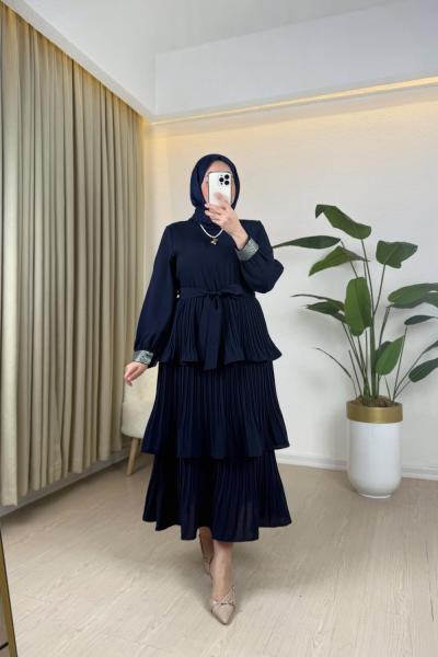 Kat Kat Elbise Lacivert