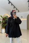 Kısa Kimono Siyah