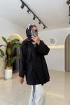 Kısa Kimono Siyah