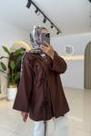 Kısa Kimono Acı Kahve