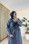 Kot Trench Mavi