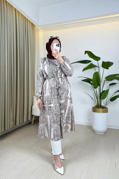 Laren Gömlek Kahverengi