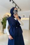 Monica Keten Takım Lacivert