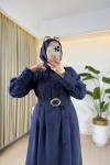 Nihal Elbise Lacivert