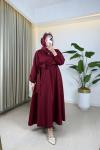 Öykü Elbise Bordo