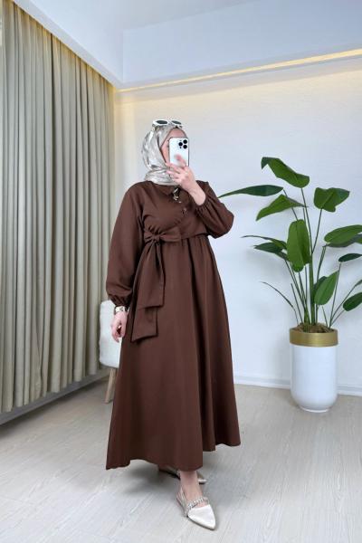 Öykü Elbise Acı Kahve