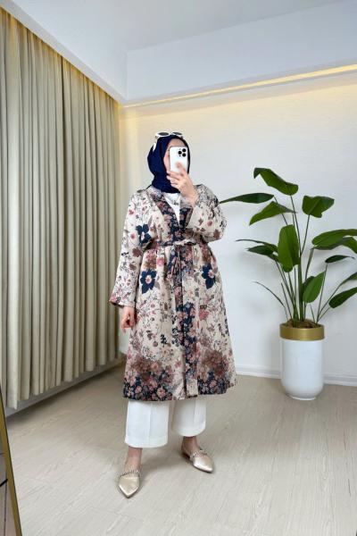 Rena Kimono Lacivert