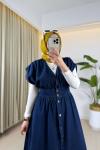 Samba Kot Elbise Lacivert