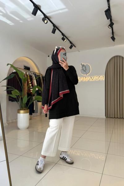 Serra Merserize Tunik Siyah