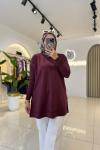 Serra Merserize Tunik Mürdüm