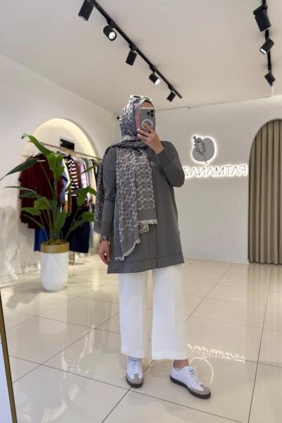 Serra Merserize Tunik Gri