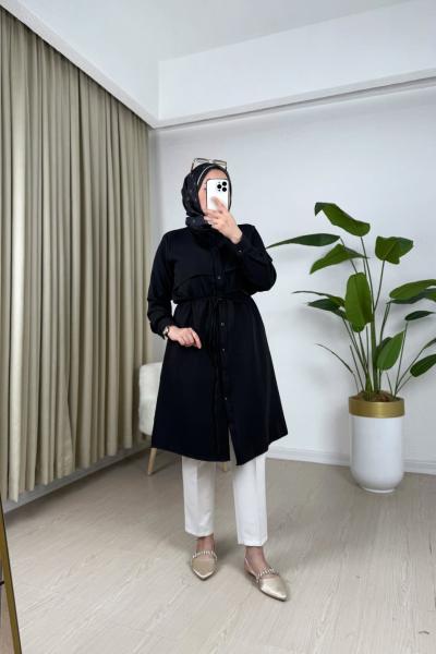 Sofran Gömlek Siyah