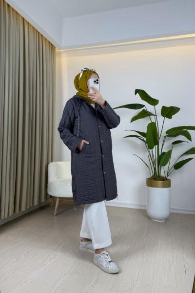 Şule Mevsimlik Kap Antrasit