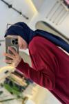 Triko Tunik Bordo
