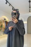 Triko Tunik Antrasit ( Ön Sipariş)