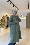 Triko Tunik Mint Yeşili